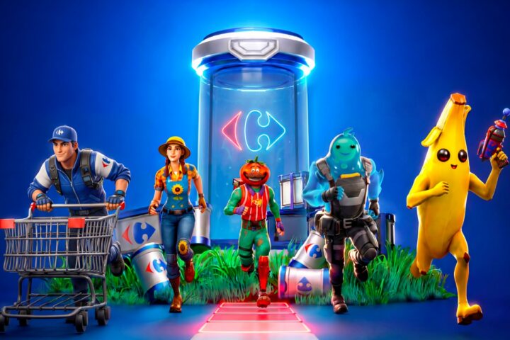 La experiencia inmersiva de Carrefour en Fortnite.