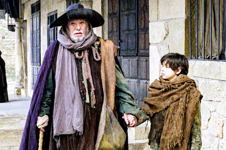Lázaro de Tormes. Fotograma de la ultima película de Fernando Fernán Gómez
