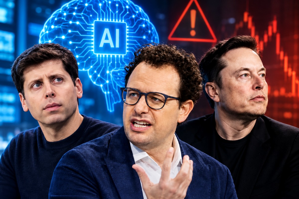 Sam Altman de OpenAI, Dario Amodei de Anthropic, Elon Musk de xAI