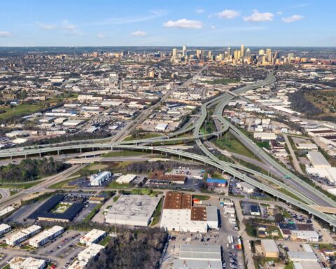 La autopista I-24, en Tennessee, donde Ferrovial construirá nuevos carriles.