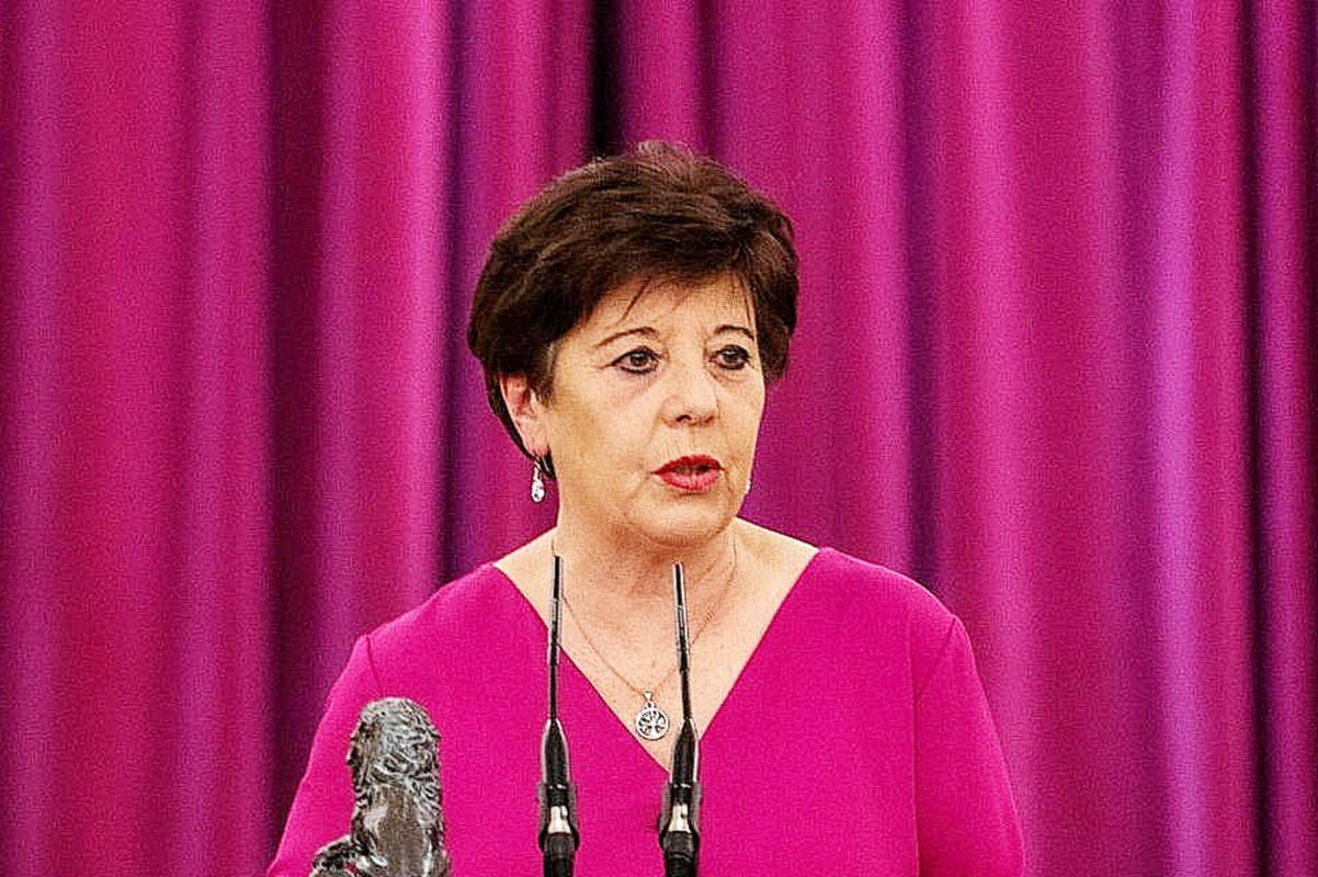 Carmen de Riego. Presidenta de la FAPE