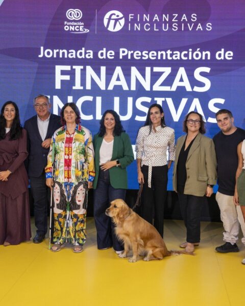 El acto de anuncio de la renovación del curso de finanzas inclusivas de la Fundación Once.