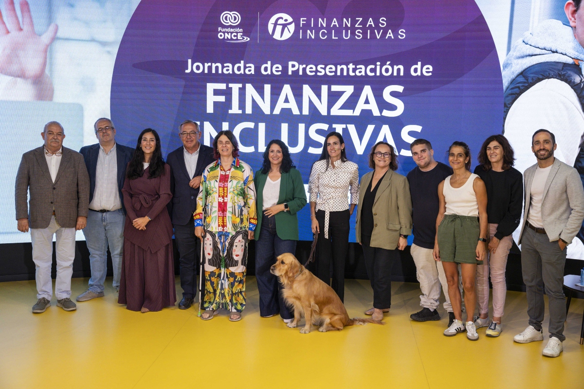 El acto de anuncio de la renovación del curso de finanzas inclusivas de la Fundación Once.