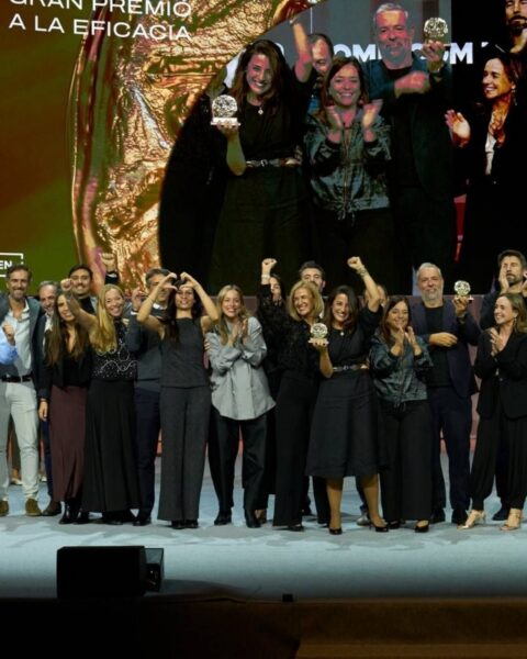 El festejo de los ganadores del Gran Premio a la Eficacia 2026.
