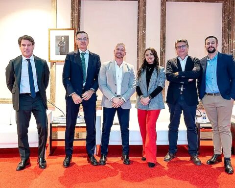 Mario Rodríguez, Eduard Nafría, David Sánchez, Siana Kalinova,Jaime Agulló, y Miguel Ángel Miguélez