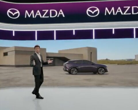 La publicidad inmersiva que Publiespaña diseñó para Mazda.
