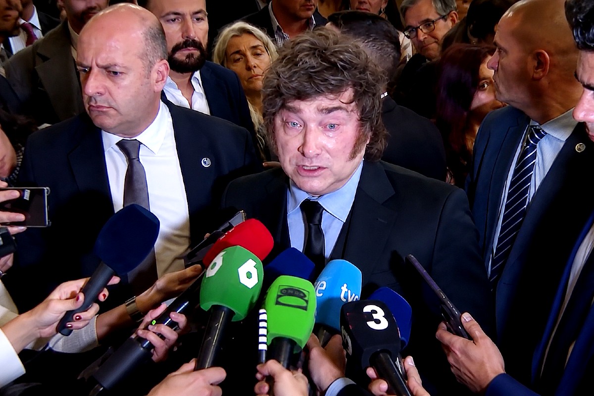 Visita no oficial de Milei a España