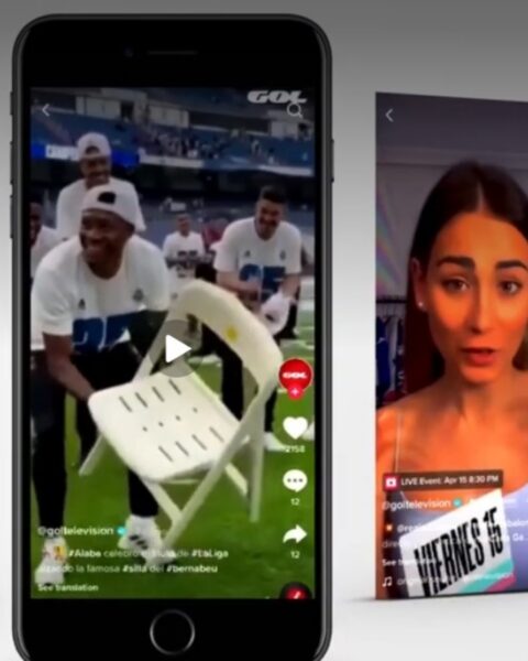 Una pieza en TikTok para LaLiga, uno de los trabajos de la agencia SozialFirst.