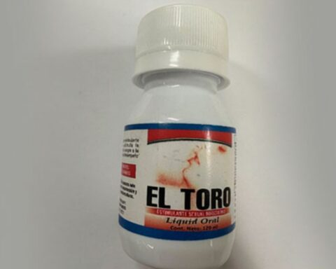 El Toro, un producto que se promocionaba como suplemento natural y tenía sildenafilo.