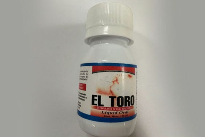 El Toro, un producto que se promocionaba como suplemento natural y tenía sildenafilo.