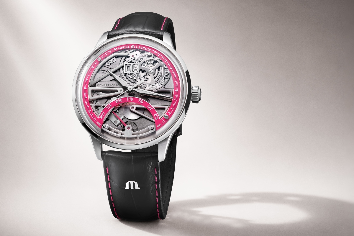 El reloj de Maurice Lacroix que ser&aacute; subastado para financiar ivestigaciones sobre leucodistrofia.